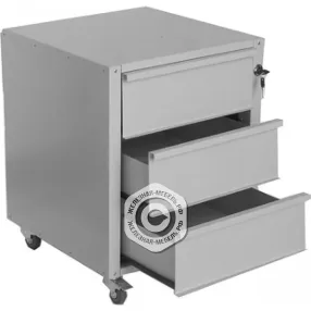 тумба антистатическая тм 1.1 esd, 3 ящика