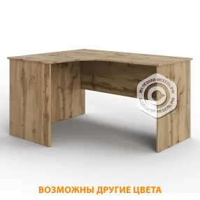стол рабочий угловой су левый (корпус и столешница лдсп дуб вотан)