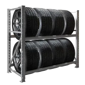 стеллаж ms pro 1200х1353x606 (2 яруса, для колес)