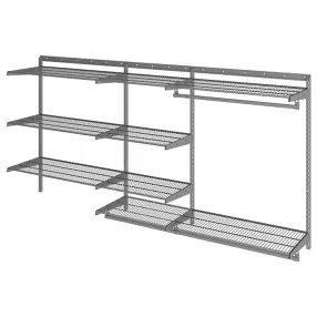 гардеробная система практик home optima g240 графит